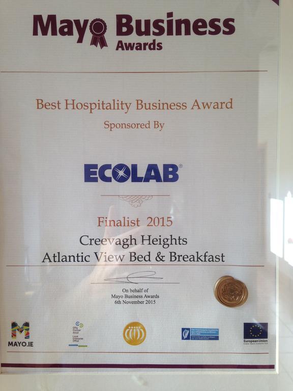 Creevagh Heights B&B Killala Eksteriør bilde